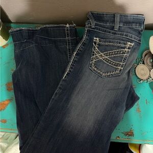 Ariat Dark Blue Boot Cut Jeans